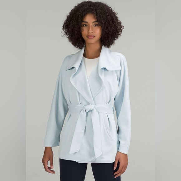 Lululemon Softstream Powder Blu Belted Wrap XL/XXL - Picture 1 of 7